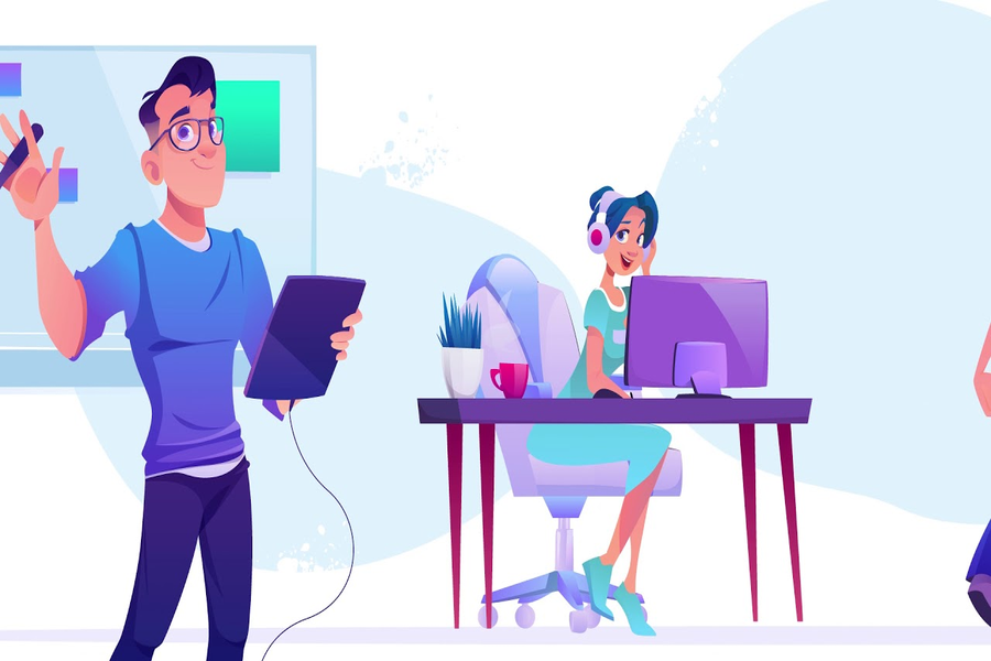 Постер Анимационная реклама 