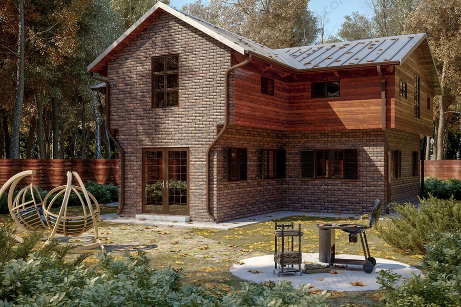 Постер Визуализация экстерьера 