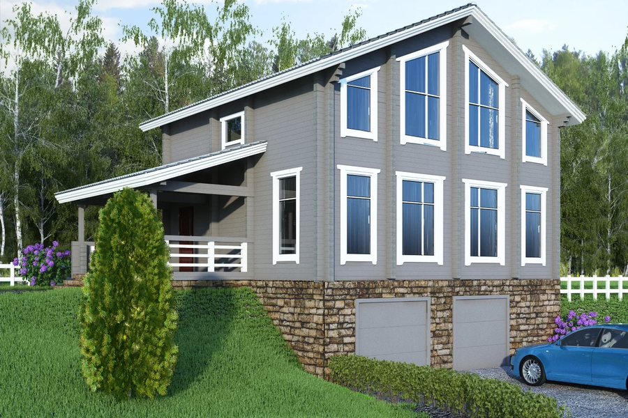 Постер Визуализация дома 