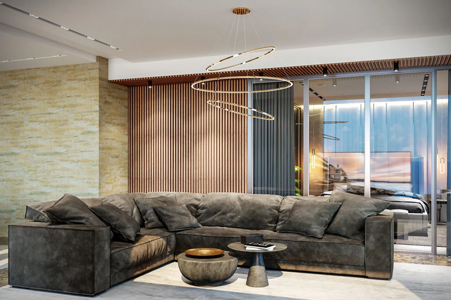 Постер 3D-визуализации квартиры 